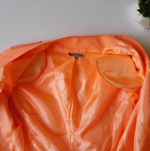 Charlotte Russe Women's Blazer, Orange, Size Small - Picture 5 of 8